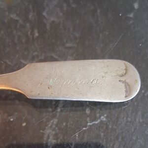 VINTAGE ENGRAVED SPOON "EMMA"